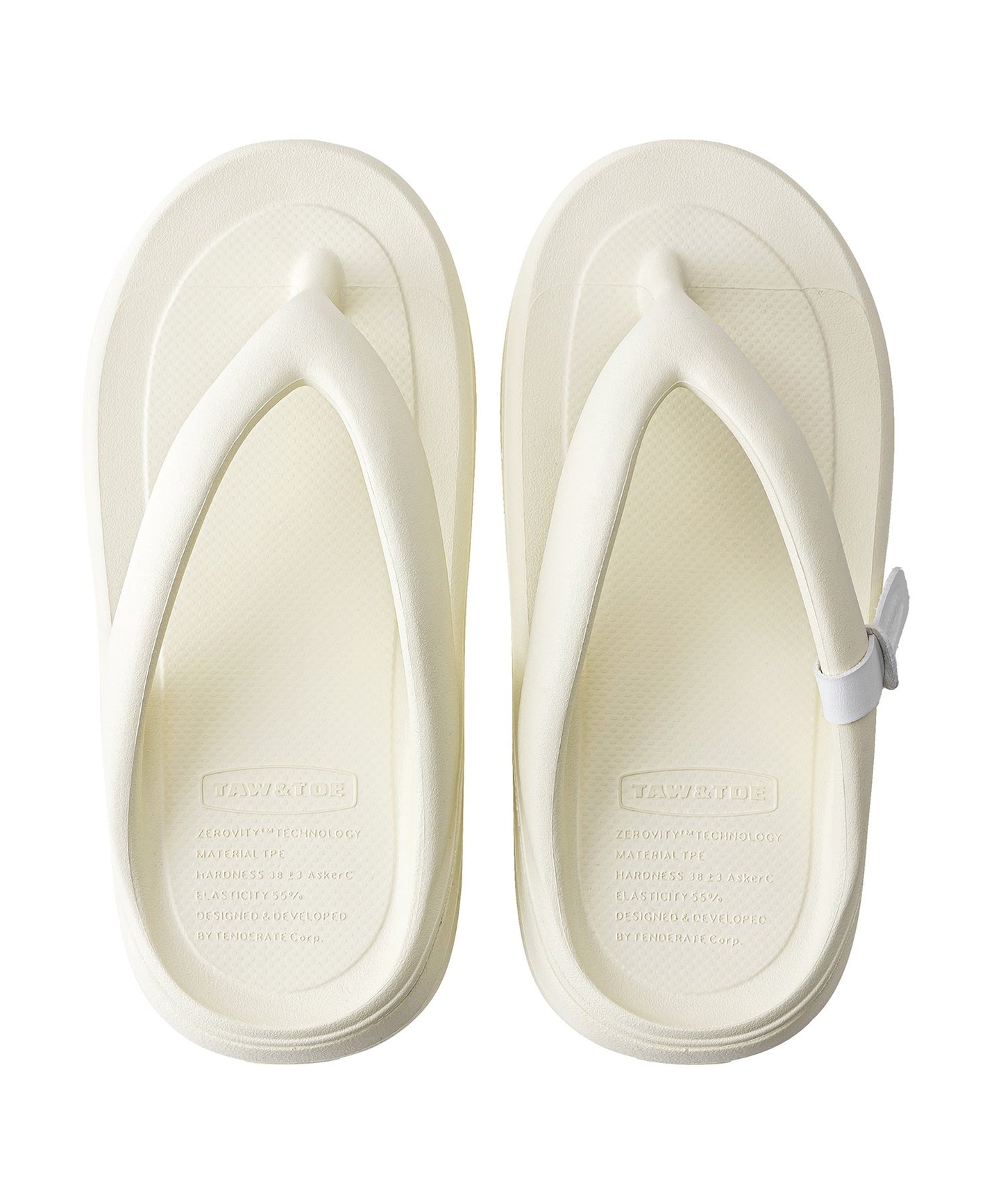 TAW&TOE/トーアンドトー ZEROVITY Plumpy サンダル 厚底リカバリーサンダル