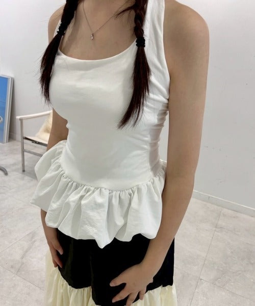 ipugo/イプゴ バルーンホルダーネック タンクトップ