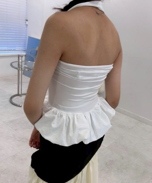 ipugo/イプゴ バルーンホルダーネック タンクトップ