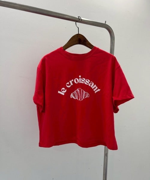 ipugo/イプゴ クロワッサンロゴトップス