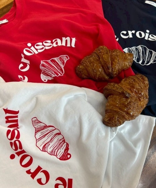 ipugo/イプゴ クロワッサンロゴトップス