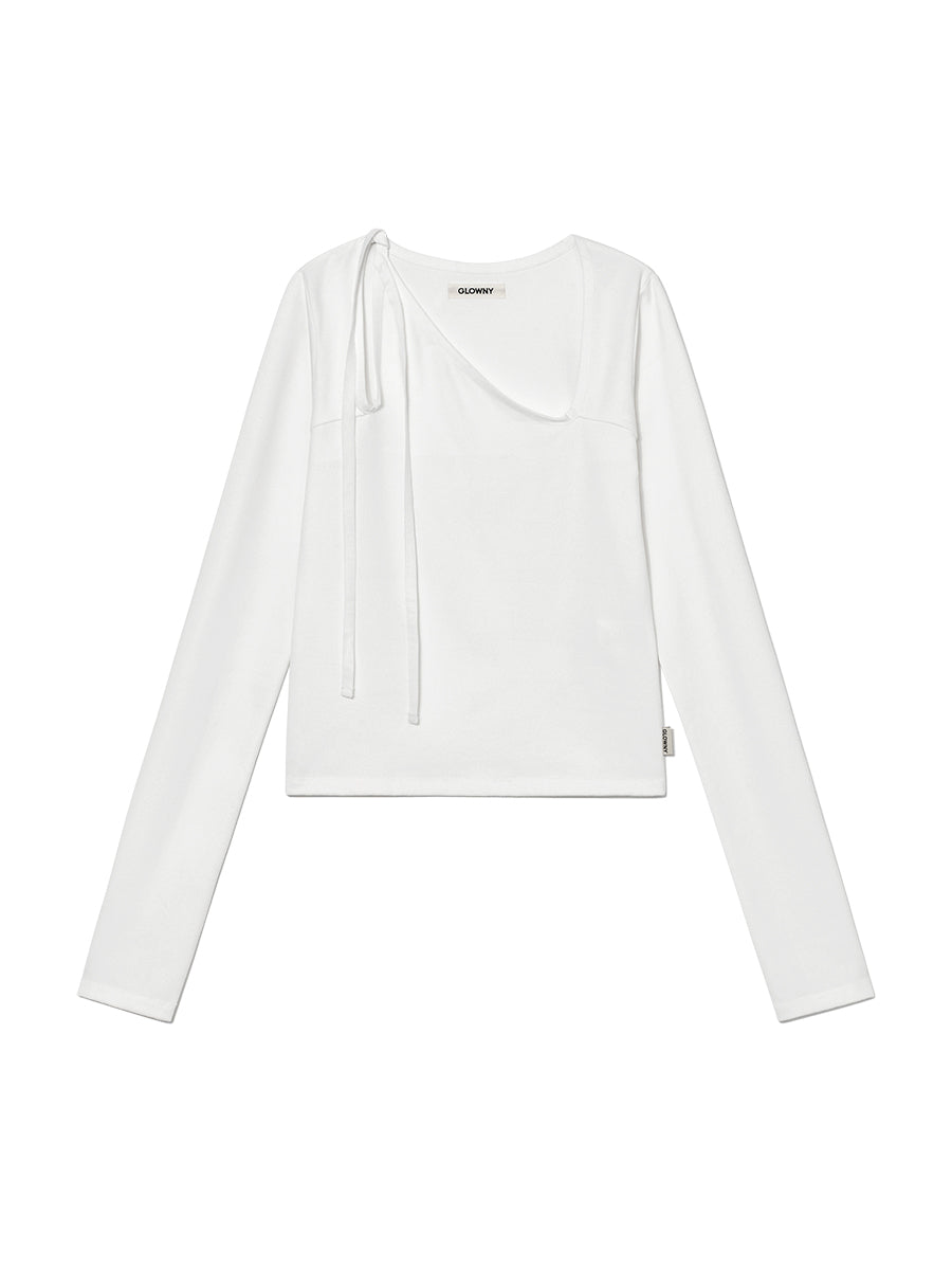 GLOWNY/グロウニー MIA SQUARE NECK LONG SLEEVE カットソー