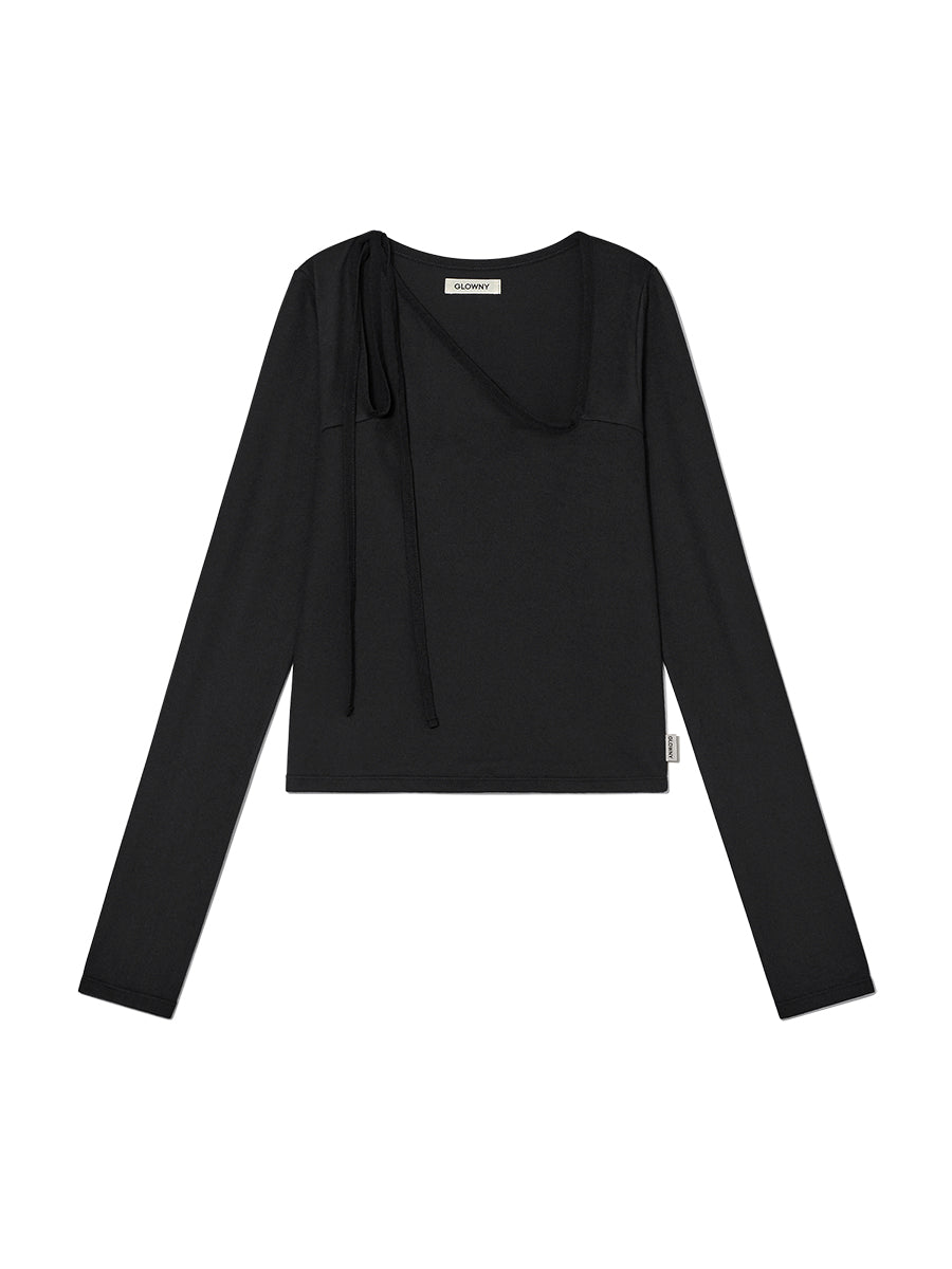 GLOWNY/グロウニー MIA SQUARE NECK LONG SLEEVE カットソー