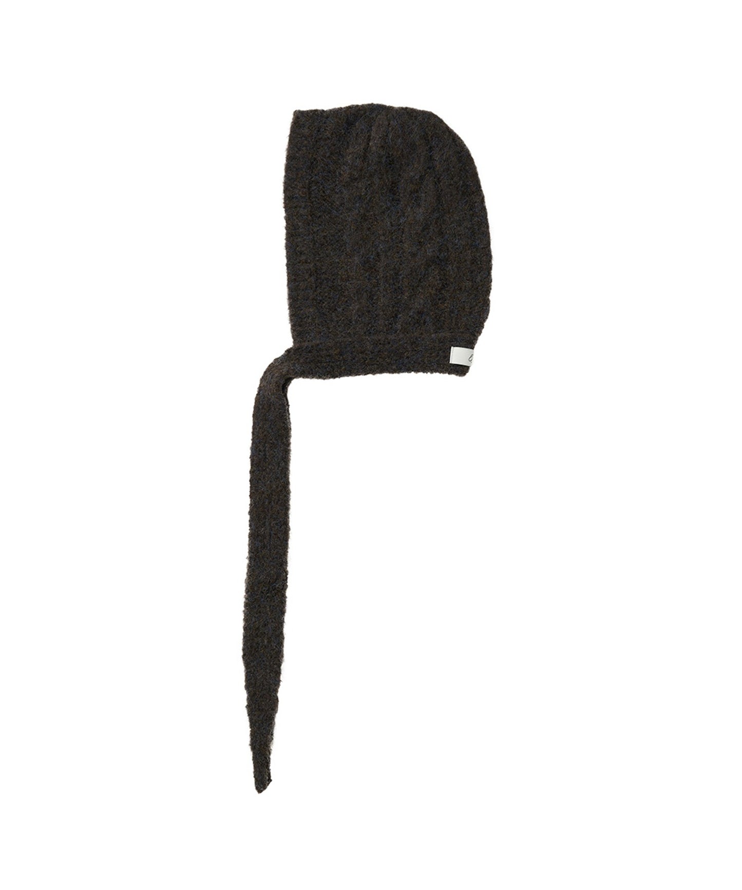 Cable Knit Balaclava ウール モヘア風ニットバラクラバ