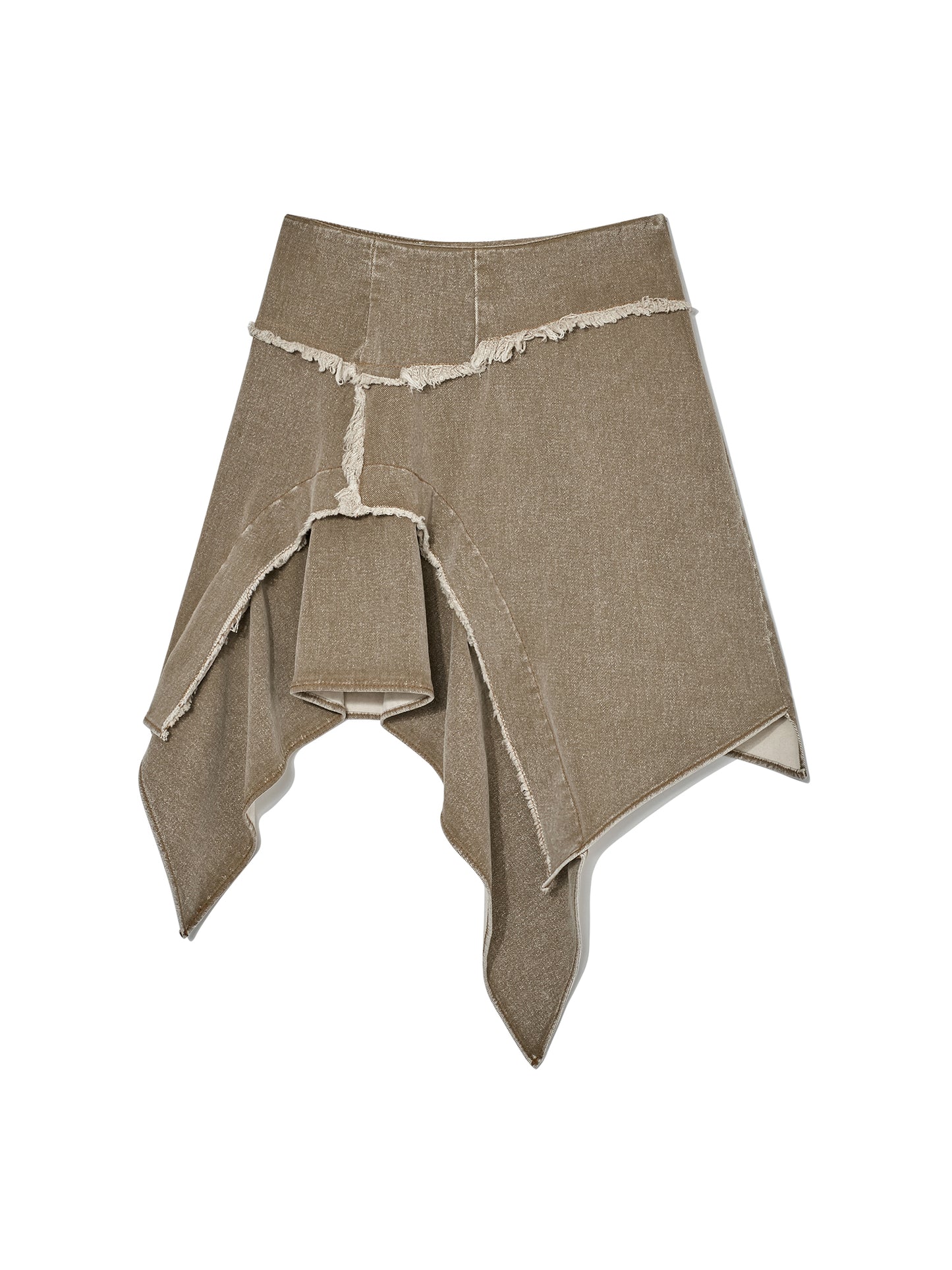 GLOWNY/グロウニー BONES GRUNGY DENIM SKIRT スカート