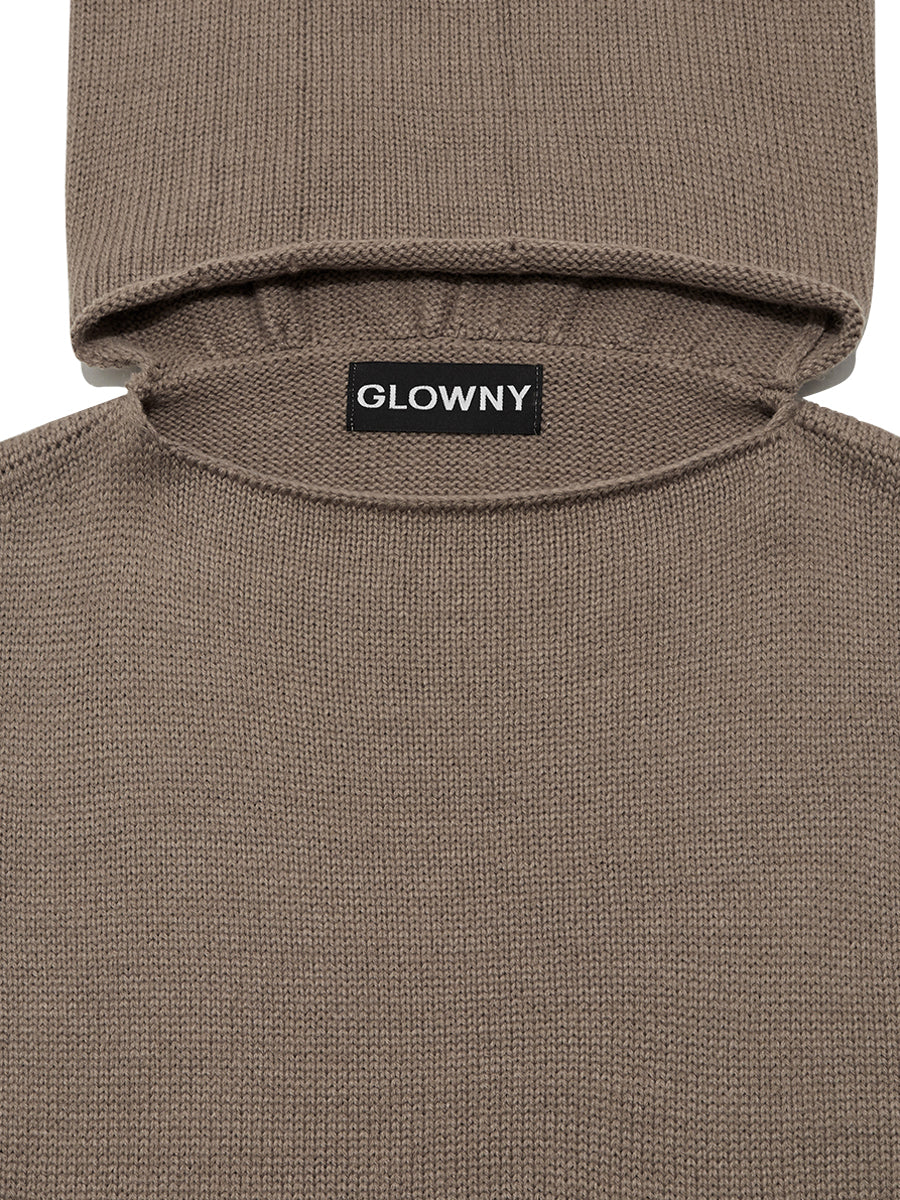 GLOWNY/グロウニー JONES BALACLAVA KNIT VEST ニットベスト
