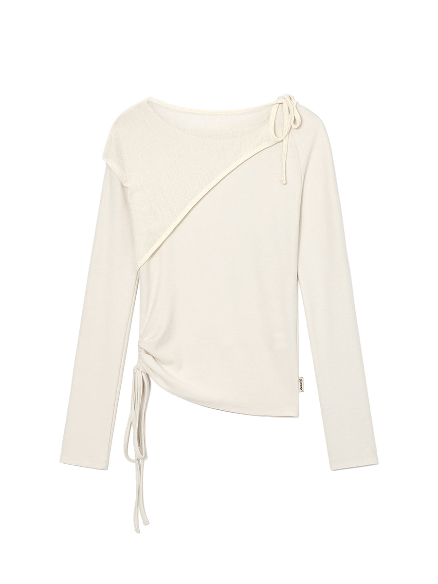 GLOWNY/グロウニー JOSHUA PANELED LONG SLEEVE カットソー