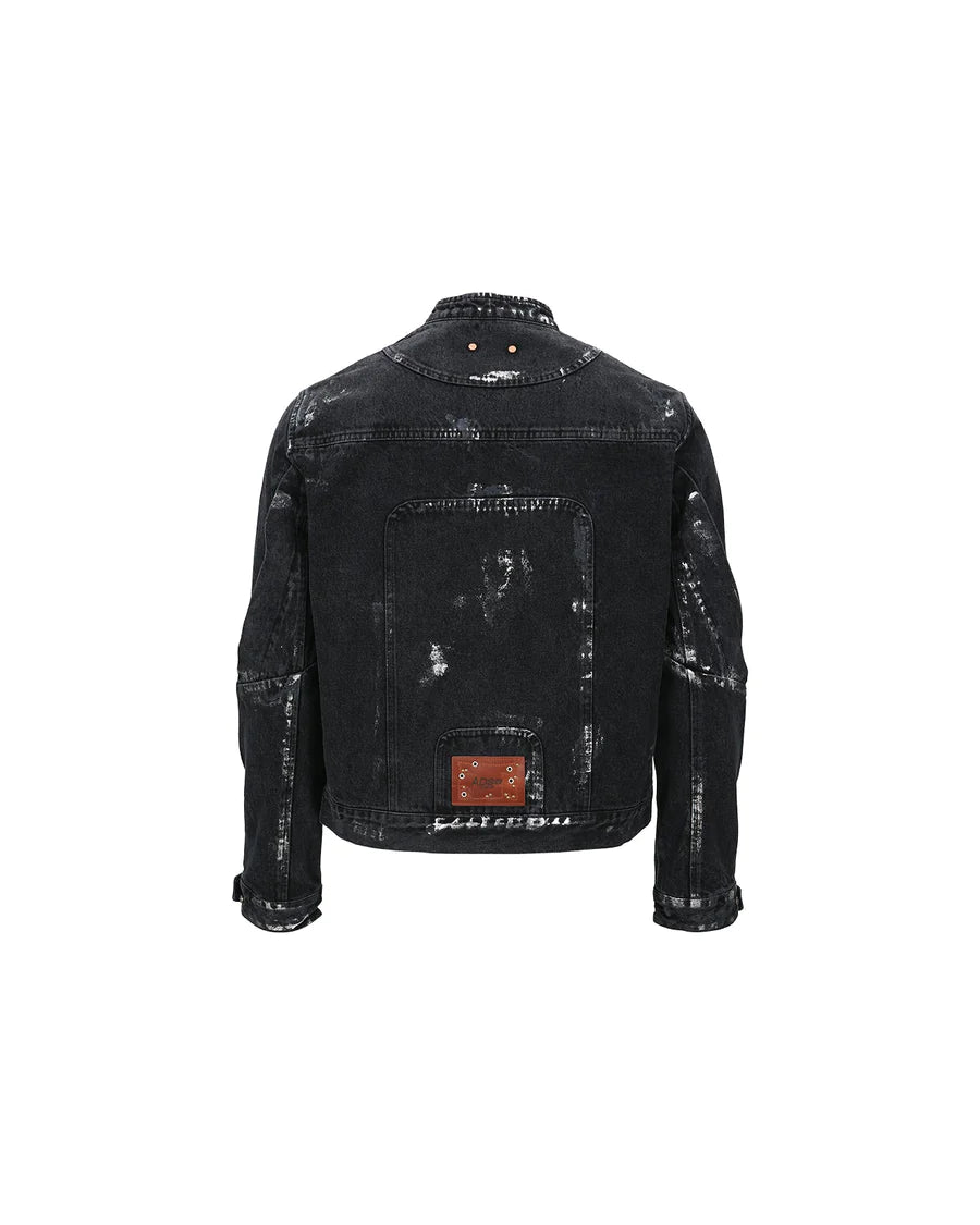 Andersson Bell/アンダーソンベル WAX COATED DENIM MOTORCYCLE JACKET デニムジャケット