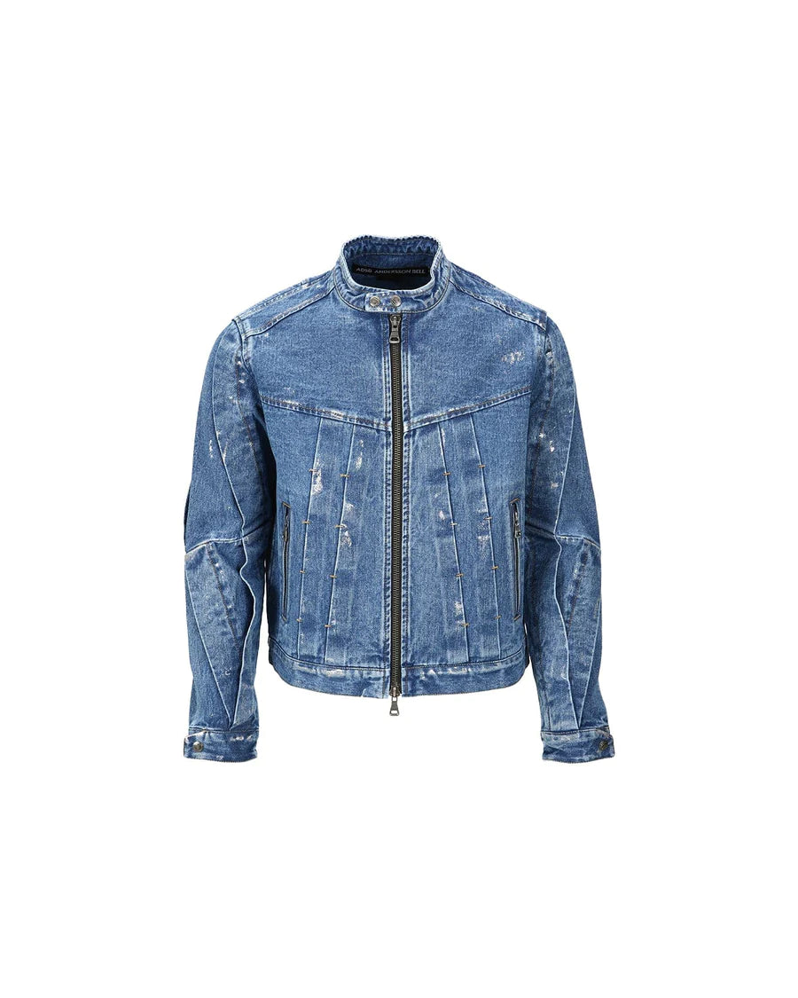 Andersson Bell/アンダーソンベル WAX COATED DENIM MOTORCYCLE JACKET デニムジャケット