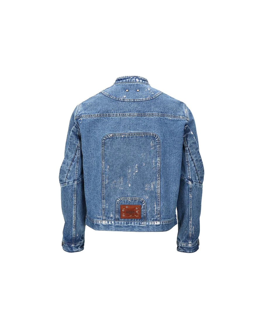 Andersson Bell/アンダーソンベル WAX COATED DENIM MOTORCYCLE JACKET デニムジャケット