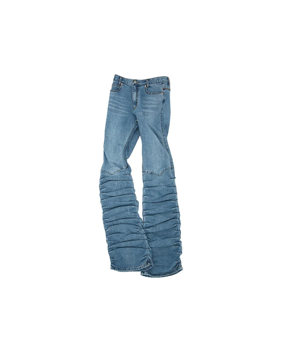 NEW MARTINA WESTERN BOOTS WRINKLE JEANS
