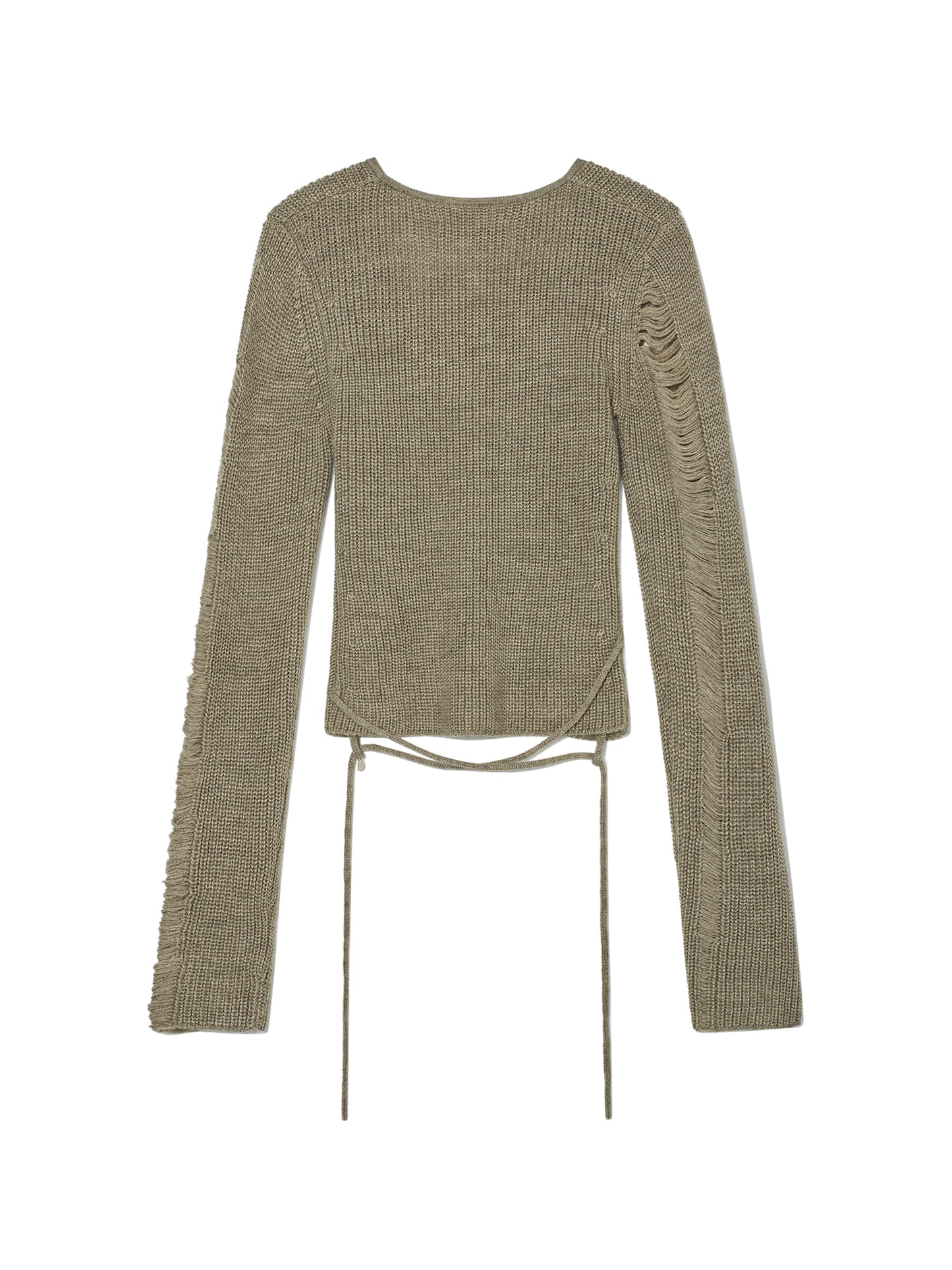 GLOWNY/グロウニー SAHARA DAMAGED WOOL KNIT TOP SET ニット