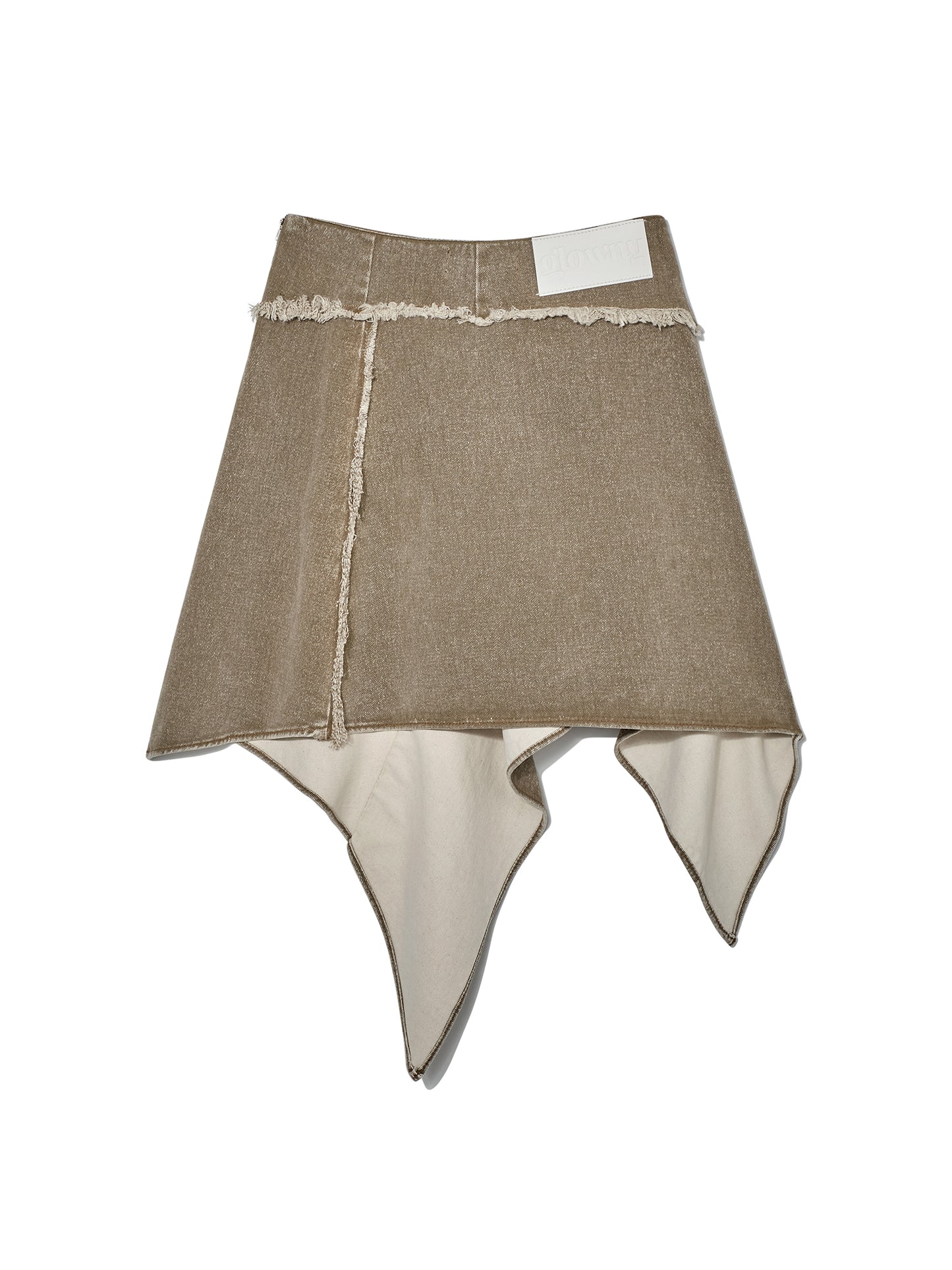 GLOWNY/グロウニー BONES GRUNGY DENIM SKIRT スカート