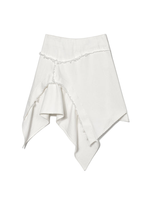 GLOWNY/グロウニー BONES GRUNGY DENIM SKIRT スカート