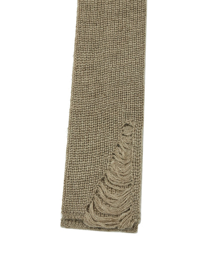 SAHARA DAMAGED WOOL KNIT TOP SET