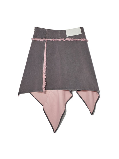 BONES GRUNGY DENIM SKIRT