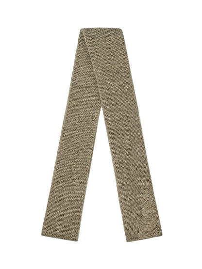 SAHARA DAMAGED WOOL KNIT TOP SET