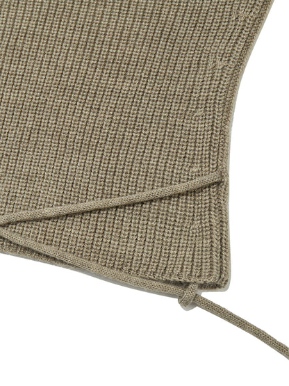SAHARA DAMAGED WOOL KNIT TOP SET