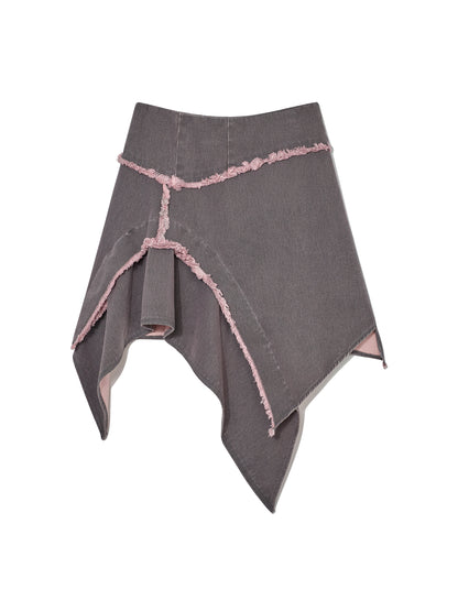 BONES GRUNGY DENIM SKIRT