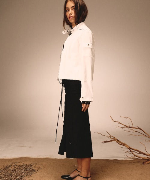 DEVON EYELET LONG SKIRT