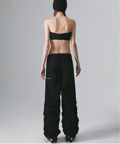 PUCKERING JOGGER PANTS