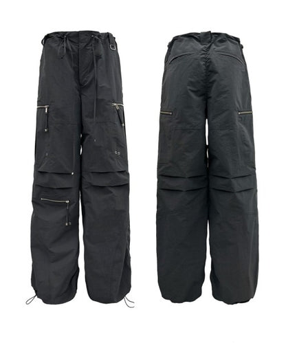 PUCKERING JOGGER PANTS