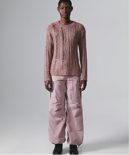 PUCKERING JOGGER PANTS