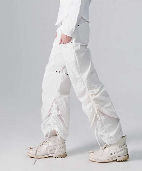 LAYERED WAIST BONDED PANTS