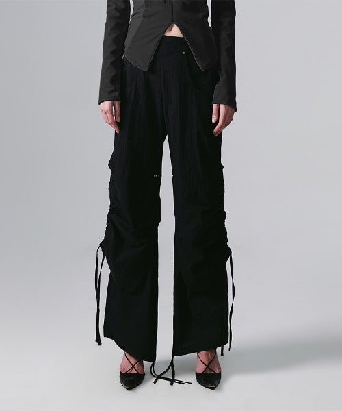 LAYERED WAIST BONDED PANTS