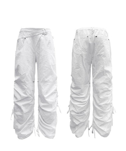 LAYERED WAIST BONDED PANTS