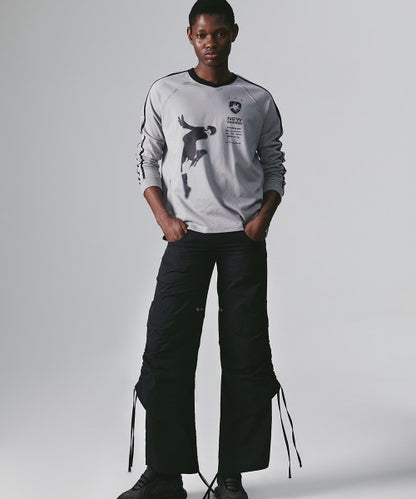 LAYERED WAIST BONDED PANTS