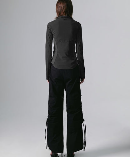 LAYERED WAIST BONDED PANTS
