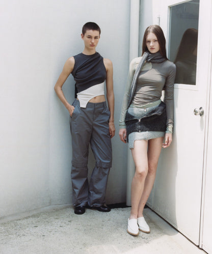 LINE BLOCK PANTS