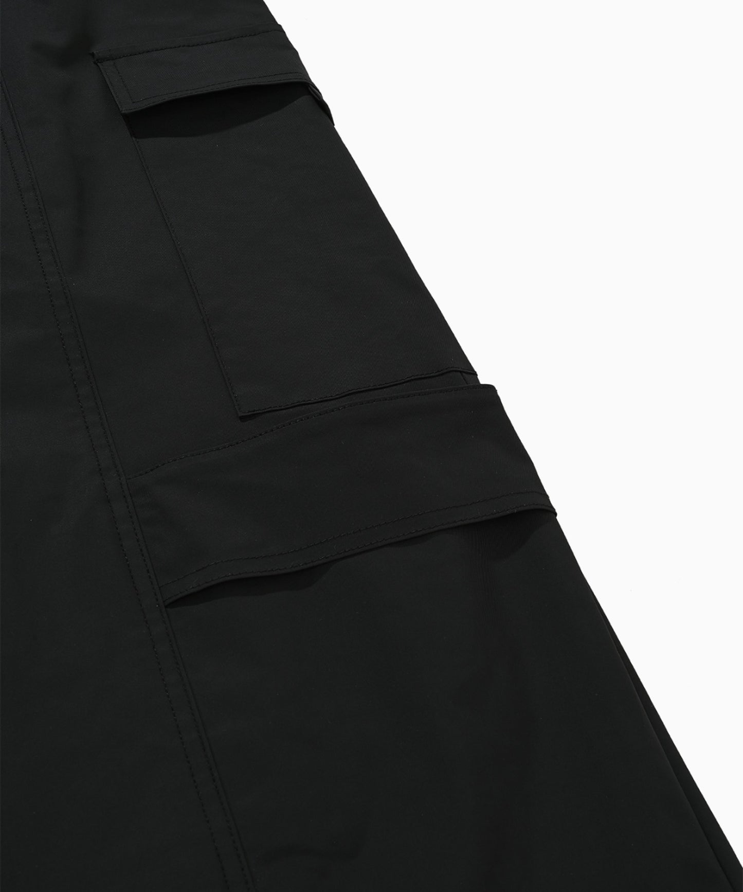 ZIP-UP POCKET LONG SKIRT