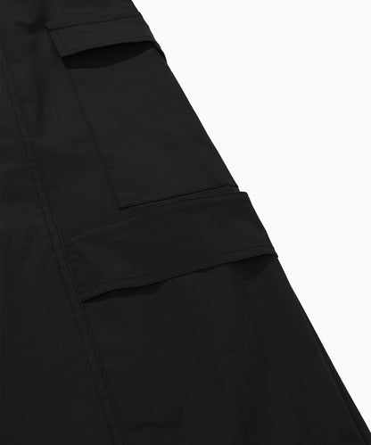 ZIP-UP POCKET LONG SKIRT