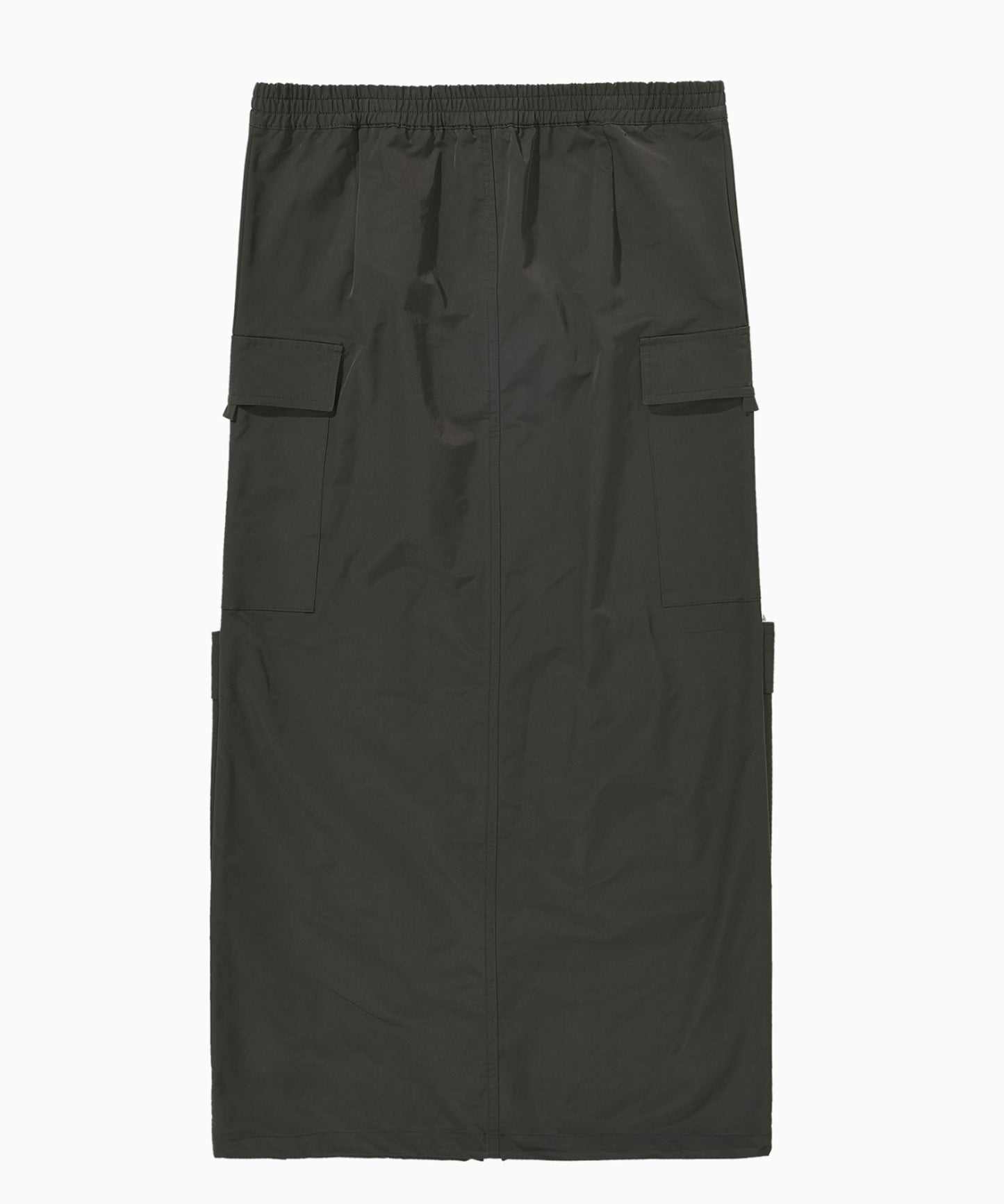 ZIP-UP POCKET LONG SKIRT