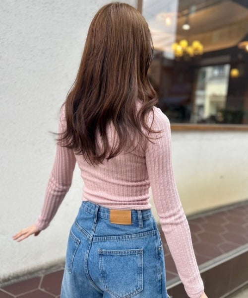 リボンリブニット