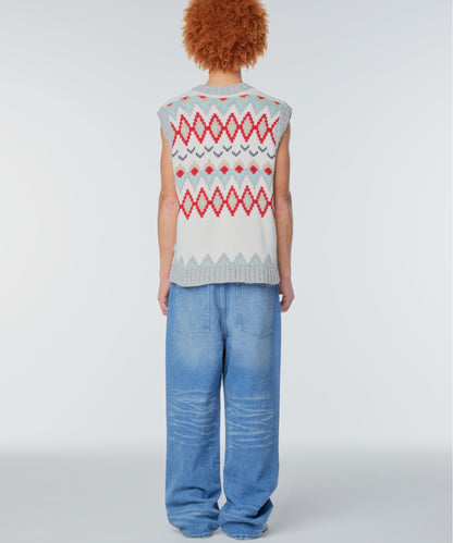 Ms Wide-leg baggy jeans