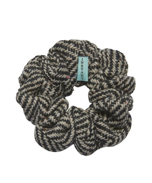 Wool-blend hair scrunchie