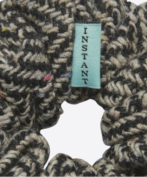 Wool-blend hair scrunchie