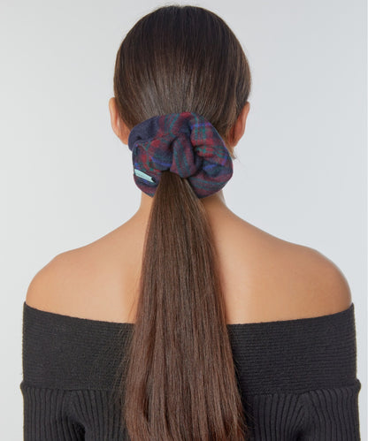 Wool-blend hair scrunchie