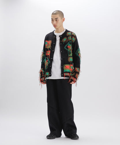 CAMTTON TWILL WOOL TROUSERS
