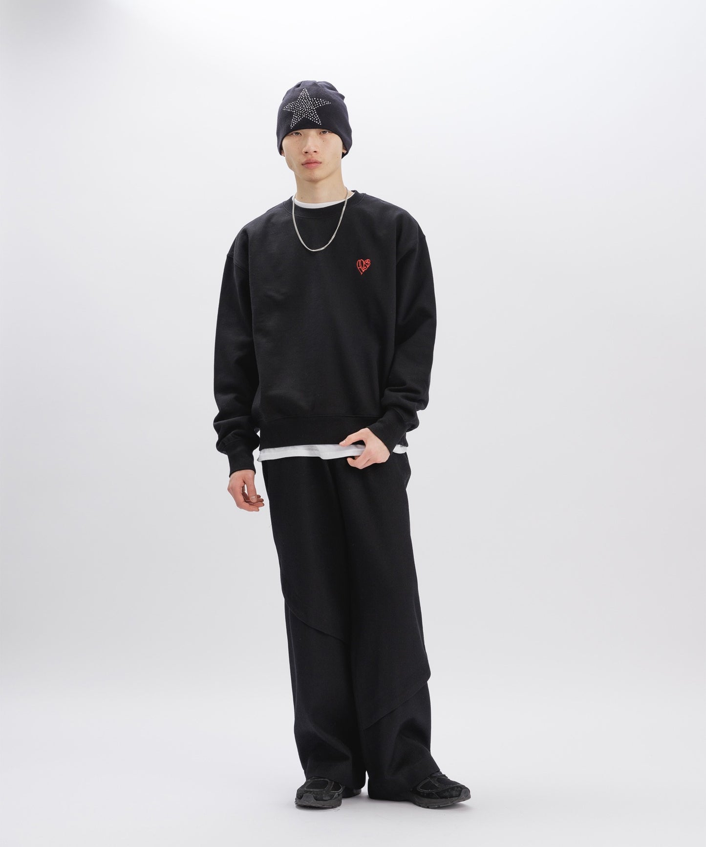 CAMTTON TWILL WOOL TROUSERS