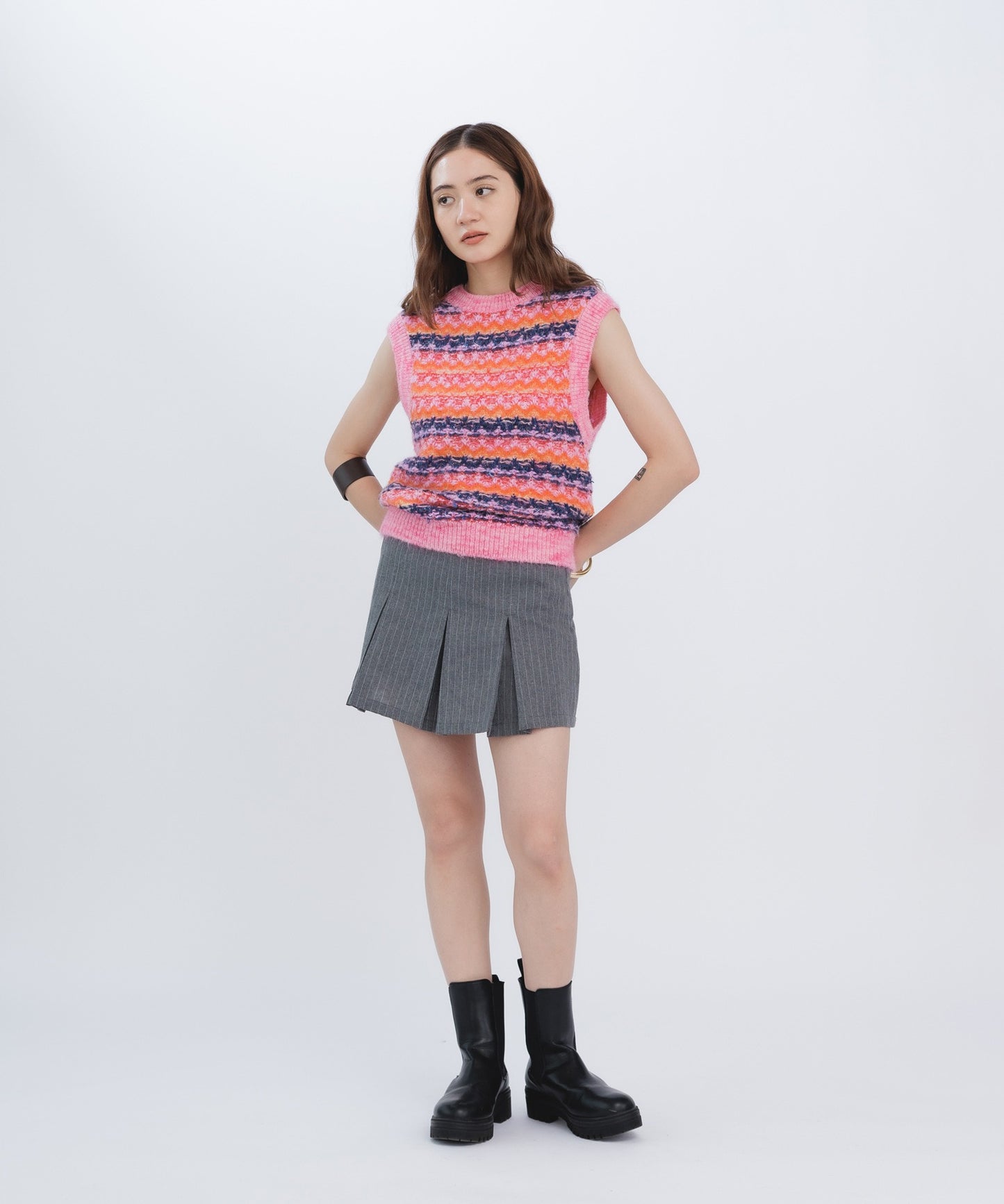 UNISEX CANDY CREW-NECK VEST