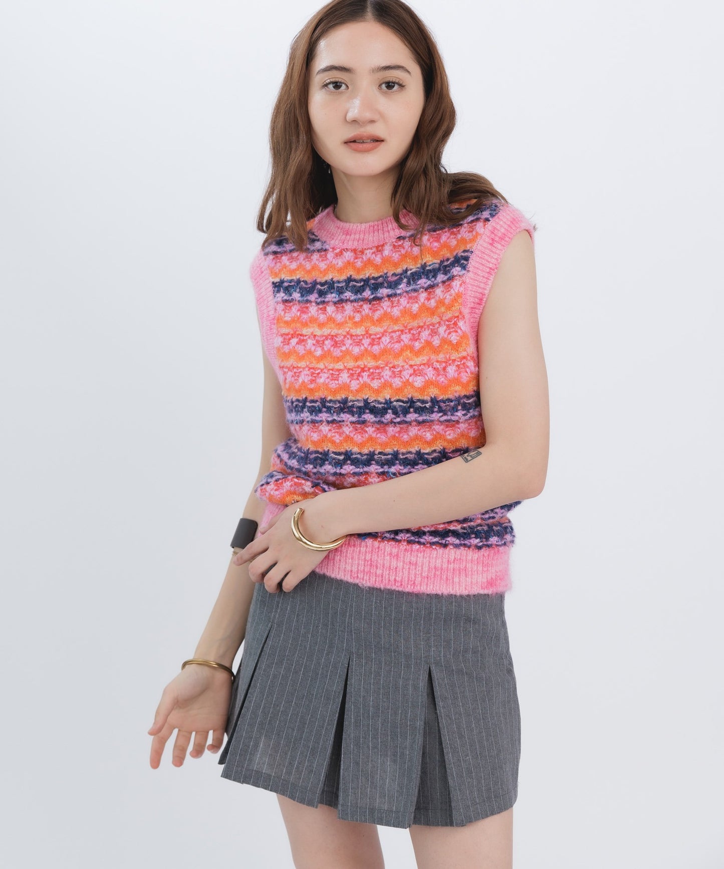 UNISEX CANDY CREW-NECK VEST