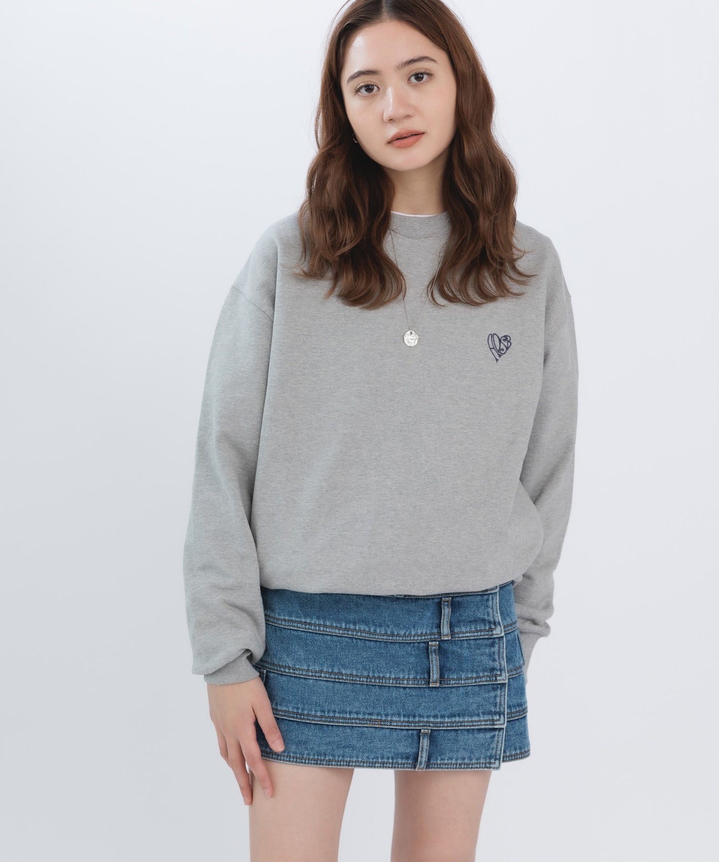 UNISEX ADSB HEART SWEATSHIRTS