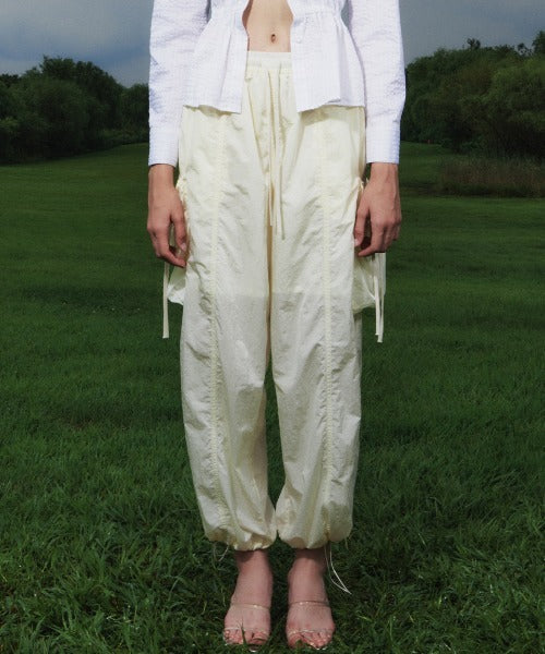 Shirring Pocket Pants