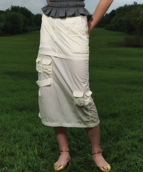 Military Long Skirt