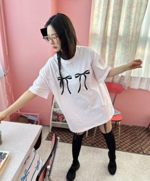 リボンビッグT
