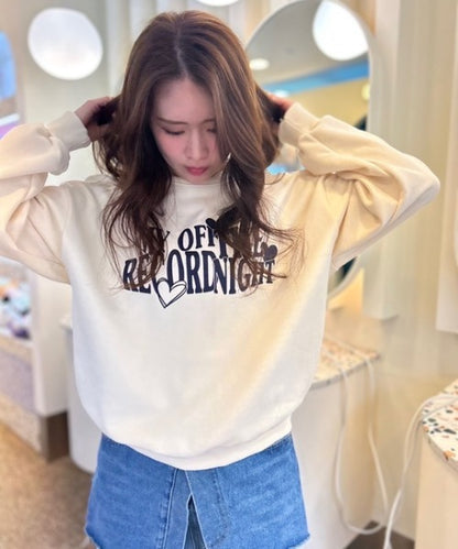 ハートロゴスウェット